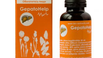 GepatoHelp, uztura bagātinātājs 30 ml
